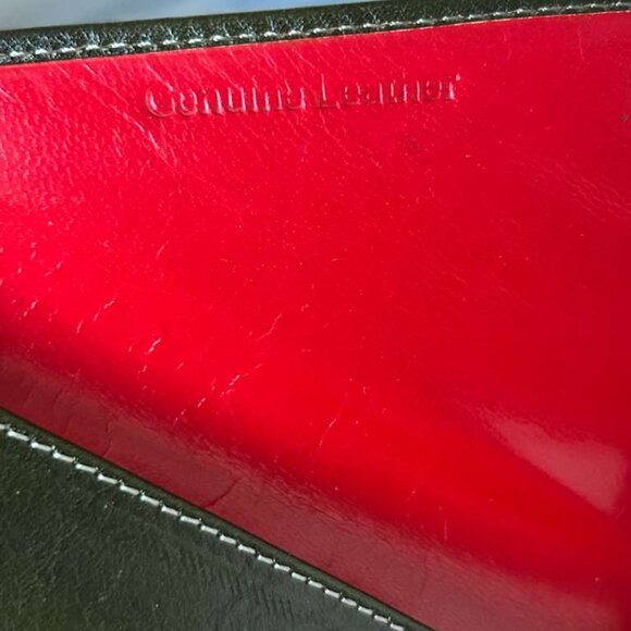 Tusk Leather Olive Green Envelope Wallet - Picture 5 of 5